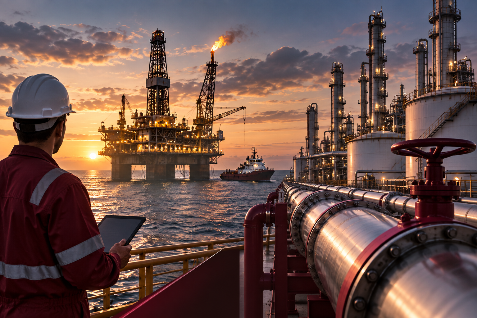 Oil and gas professional training sector